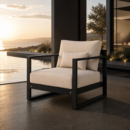 SIGNATURE Lounge-Sessel – luxuriöser Outdoor-Sessel mit Komfortpolsterung
