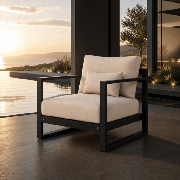 SIGNATURE Lounge-Sessel – luxuriöser Outdoor-Sessel mit Komfortpolsterung
