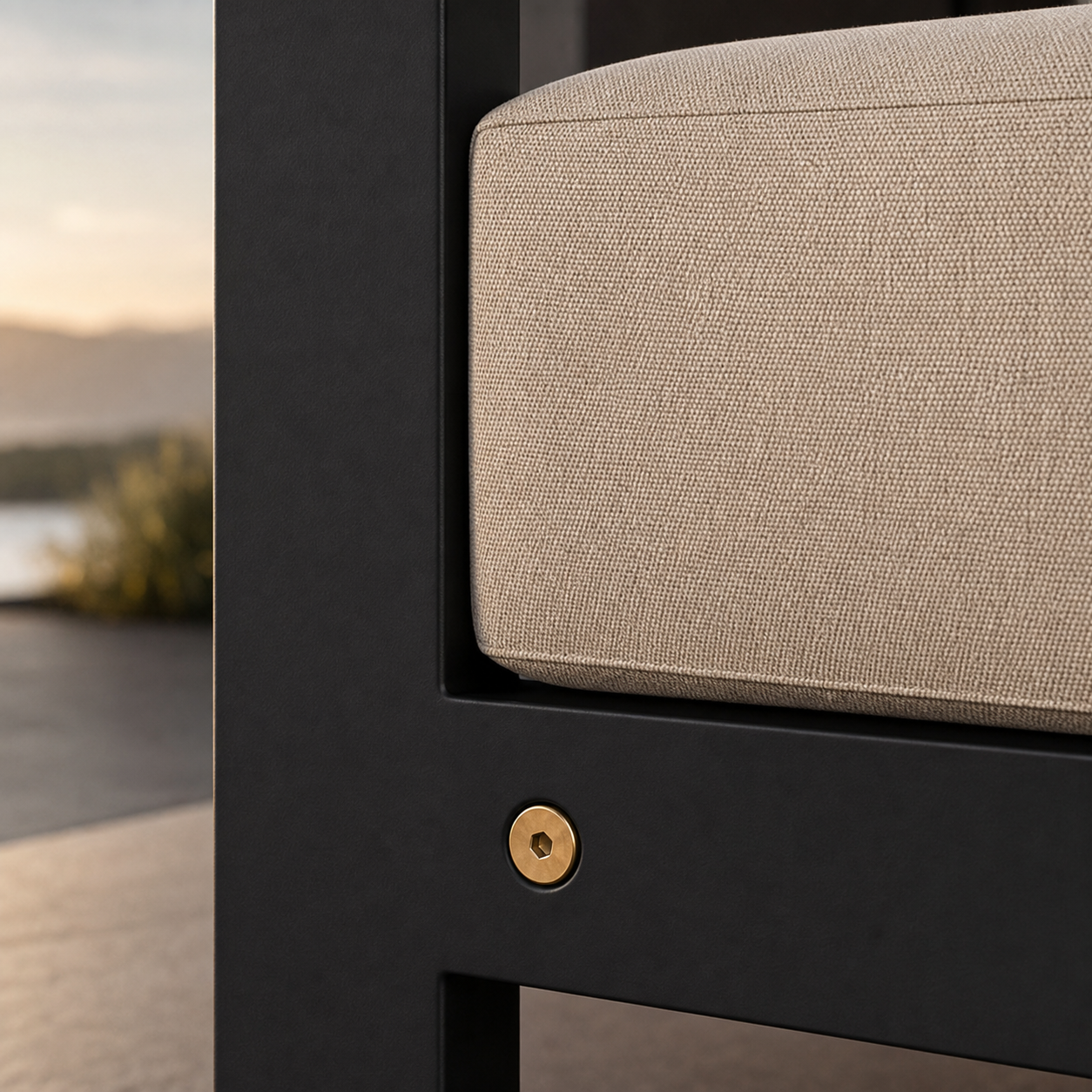 SIGNATURE Lounge-Sessel – luxuriöser Outdoor-Sessel mit Komfortpolsterung – Bild 6