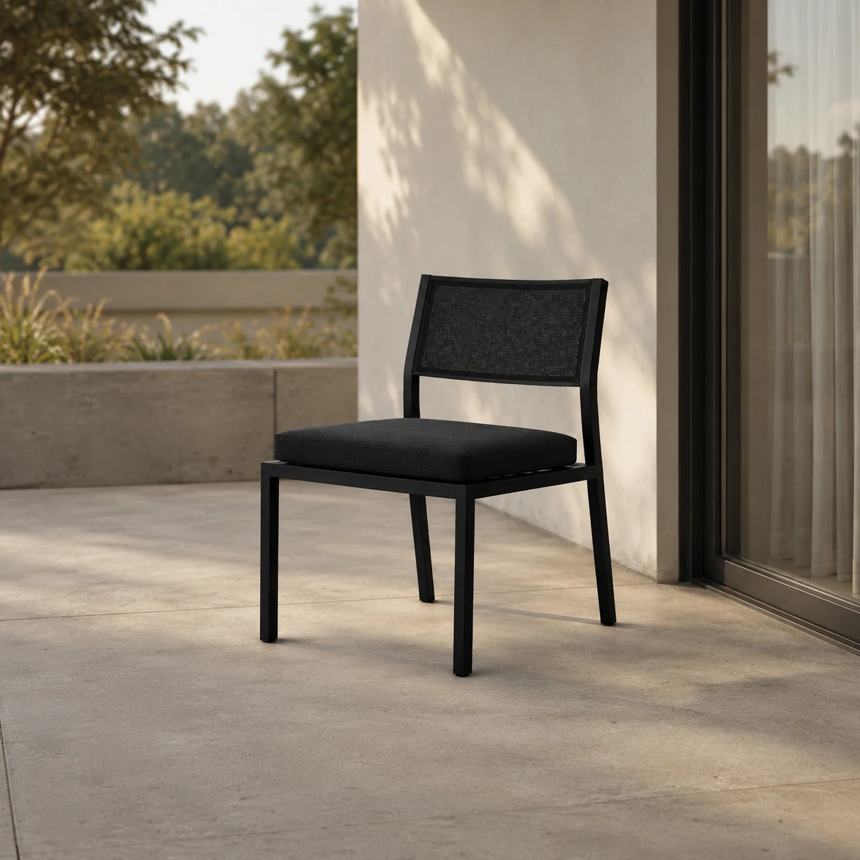 LINEA Stuhl – minimalistischer Outdoor-Stuhl – Bild 7